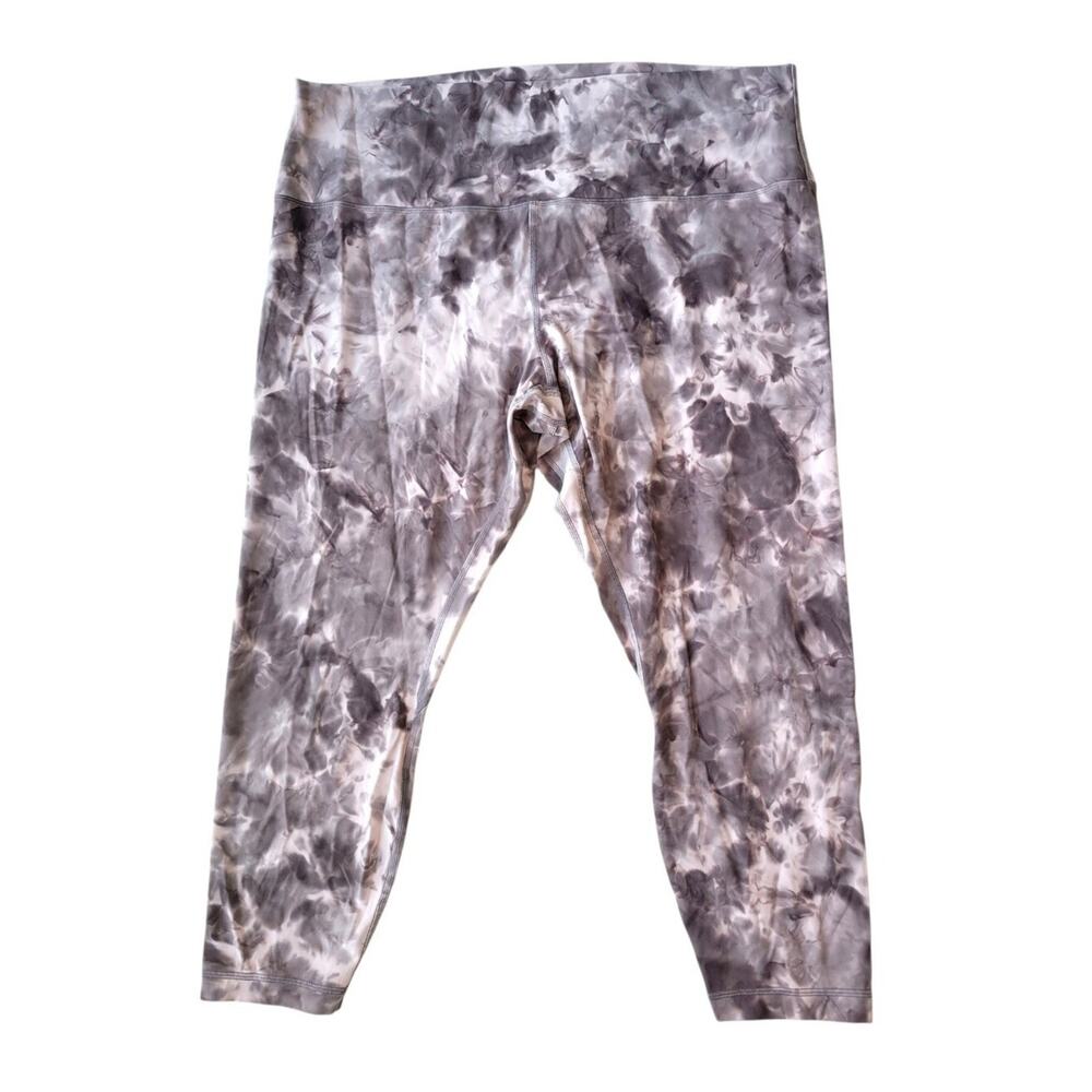 Lululemon Align High-Rise Pant 25" Diamond Dye Mink Bery Lunar Rock Shadow Sz 20 - Picture 3 of 9
